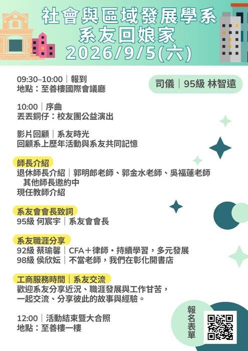 報名表單